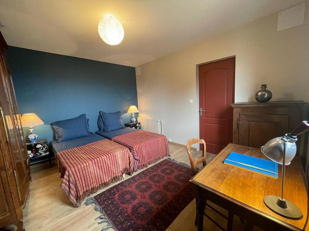 Ferienwohnung Mazille Les Trois Monts Exterior foto